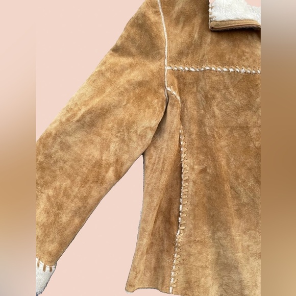 Wilson’s Leather Women’s Shearling & Suede Jacket - Picture 3 of 10